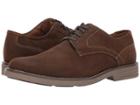 Dockers Parkway Plain Toe Oxford (brown Waxy Nubuck) Men's Shoes
