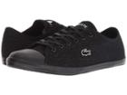 Lacoste Ziane Sneaker 318 4 (black/black) Women's Shoes