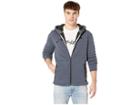 Quiksilver Kurow Polar Sherpa (blue Nights Heather) Men's Sweatshirt