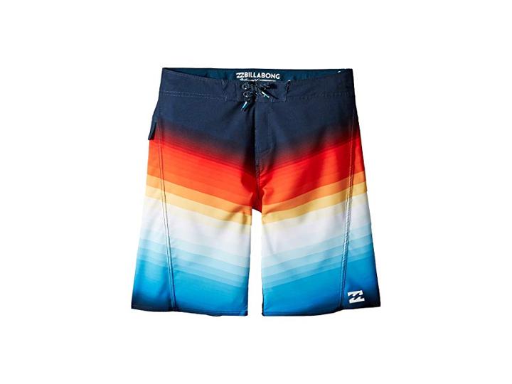 Billabong Kids Fluid X Boardshorts (big Kids) (sunset) Boy's Swimwear