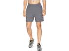 Asics 2-n-1 7 Shorts (dark Grey Heather) Men's Shorts