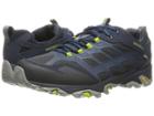 Merrell Moab Fst Waterproof (navy) Men's Lace Up Casual Shoes