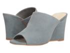 Seychelles Affirmation (mid Blue Nubuck) Women's Clog/mule Shoes