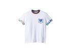 Dolce & Gabbana Kids Mixed Print T-shirt (big Kids) (antique White) Boy's T Shirt