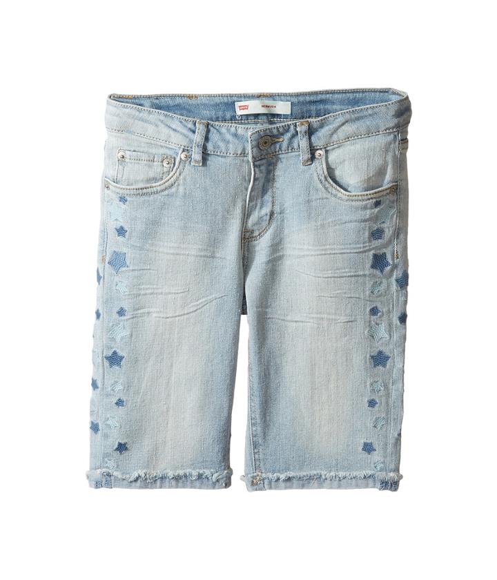Levi's(r) Kids Sideseam Bermuda Shorts (big Kids) (ultra Light) Girl's Shorts