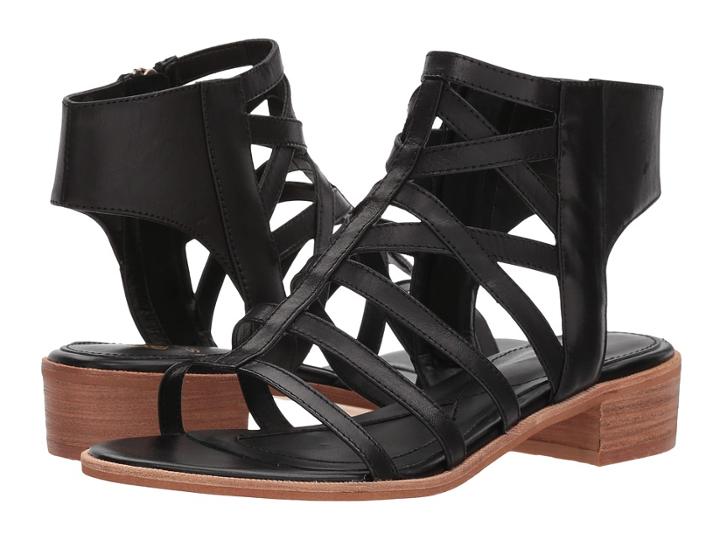 Isola Genesis (black Talco) Women's Toe Open Shoes