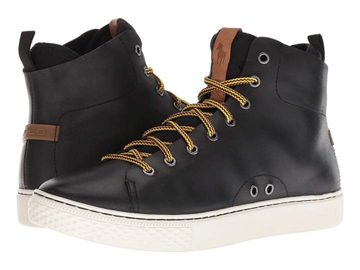 Polo Ralph Lauren Delaney (black) Men's Shoes