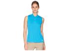 Nike Golf Dry Polo Sleeveless Blade (equator Blue/flat Silver) Women's Clothing