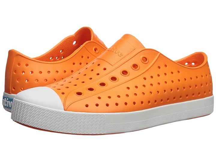 Native Shoes Jefferson (sunset Orange/shell White) Shoes