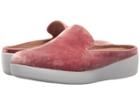 Fitflop Superskate Mules In Velvet (nude) Women's Shoes