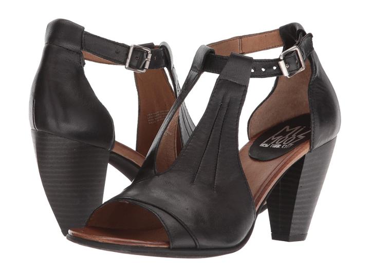 Miz Mooz Martha (black) Women's Dress Sandals