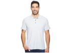 Robert Graham Messenger Polo (heather Light Blue) Men's Short Sleeve Pullover