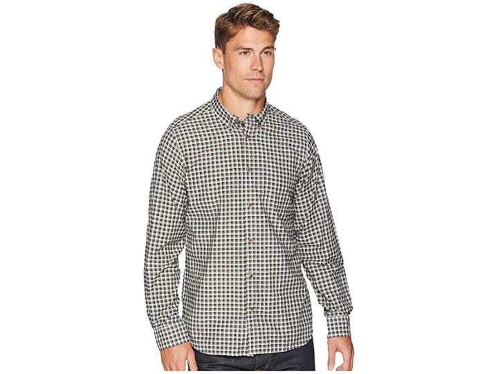 Mountain Khakis Spalding Gingham Shirt (smoke) Men's T Shirt