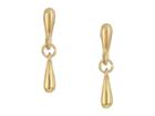 Rebecca Minkoff Double Teardrop Stud Earrings (gold) Earring