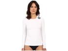 Rip Curl Whitewash Loose Fit Long Sleeve (white) Women's Swimwear