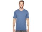 Travismathew Scully Fitness Crew (heather Dark Denum) Men's Long Sleeve Pullover