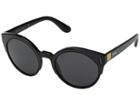 Prada 0pr 03us (black/grey/grey) Fashion Sunglasses