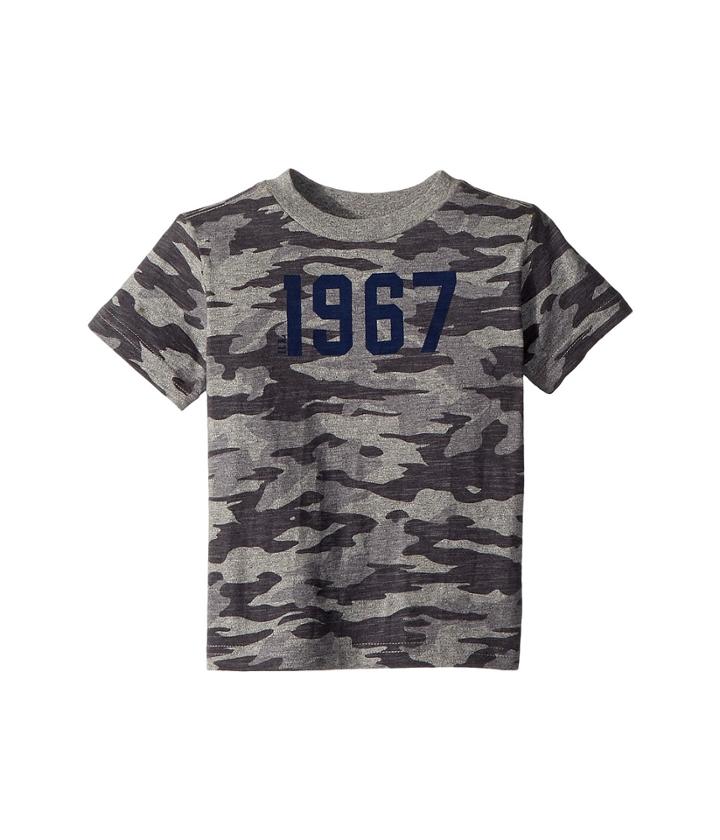 Polo Ralph Lauren Kids Camo Cotton Jersey T-shirt (toddler) (grey Camo) Boy's Clothing