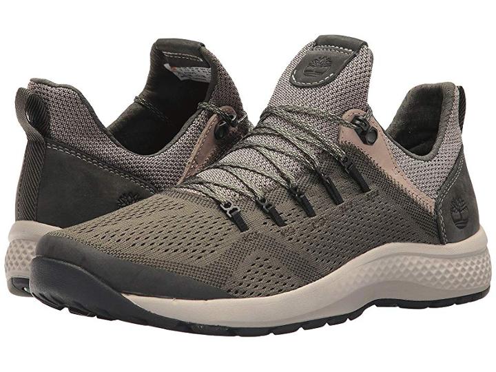 Timberland Flyroam Trail Low (dark Green) Men's Lace Up Casual Shoes