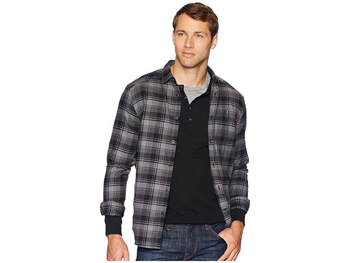 Under Armour Ua Tradesman Flannel (black/black) Men's Clothing