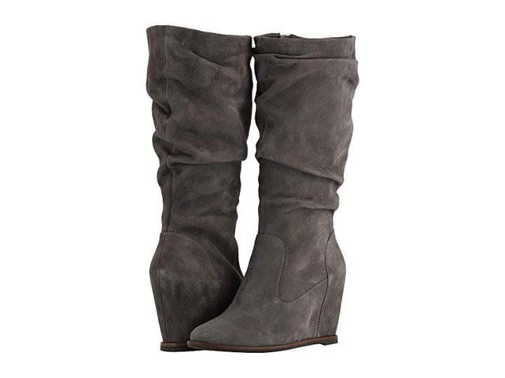 Johnston & Murphy Nicole (gray Suede) Women's Boots