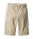 Ag Adriano Goldschmied Kids The Finn Sueded Twill Pull-on Shorts (big Kids) (sand) Boy's Shorts