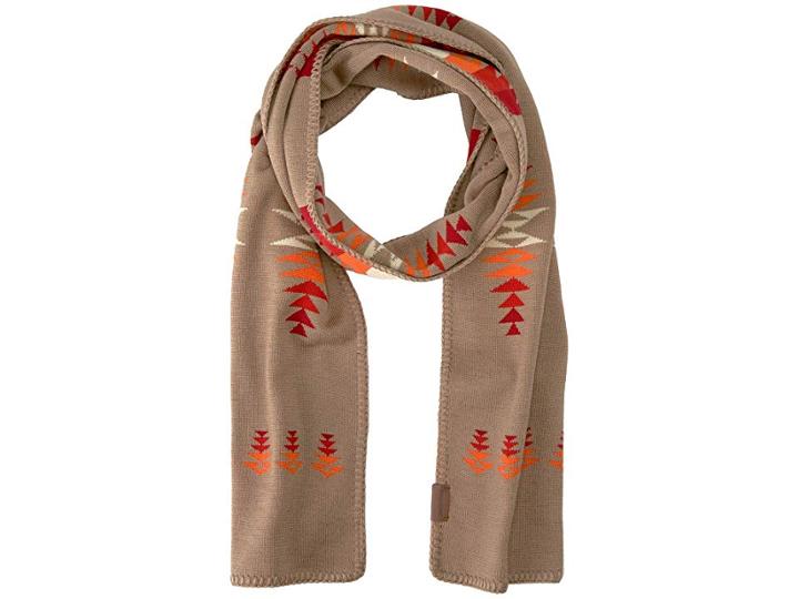Pendleton Knit Muffler (tucson Khaki) Scarves