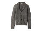 Appaman Kids Extra Soft Button Up Shelby Cardigan (toddler/little Kids/big Kids) (black Melange) Boy's Sweater