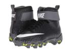 Nike Kids Force Savage Shark Football (toddler/little Kid/big Kid) (black/white/dark Grey) Boys Shoes