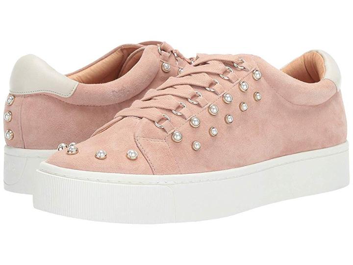 Joie Handan Pearl (peach Calf Suede) Women's Shoes