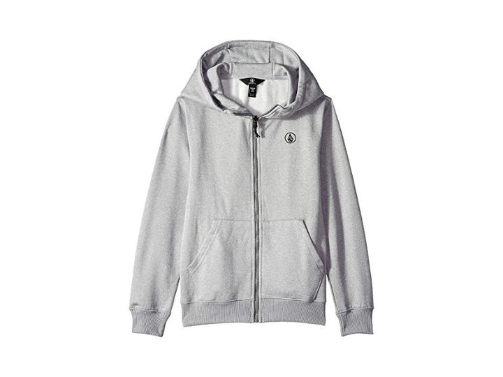 Volcom Kids Grohman Fleece (little Kids/big Kids) (heather Grey) Boy's Coat