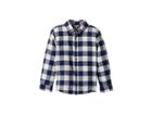 Joules Kids Sark Check Shirt (toddler/little Kids/big Kids) (dark Blue Gingham) Boy's Clothing