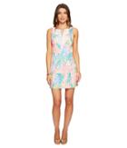 Lilly Pulitzer Gabby Shift (multi Fan Sea Pants) Women's Dress
