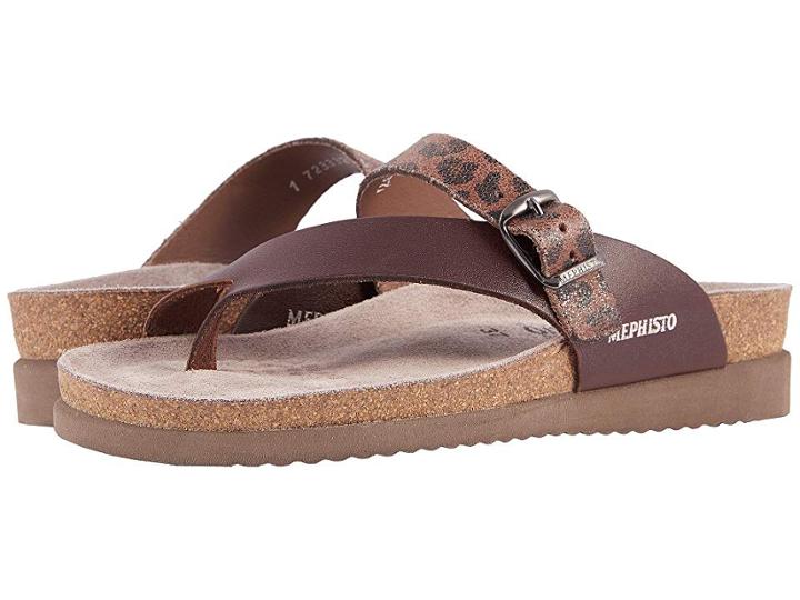 Mephisto Helen Mix (dark Brown Waxy/brown Oldleo) Women's Sandals