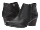 Earth Osprey (black Brush-off Leather) Women's Zip Boots