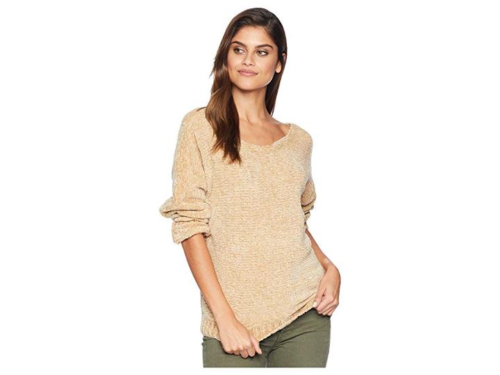 Kensie Soft Chenille Sweater Ks0u5005 (ginger Root) Women's Sweater