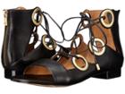 Calvin Klein Abriana (black Leather) Women's Shoes