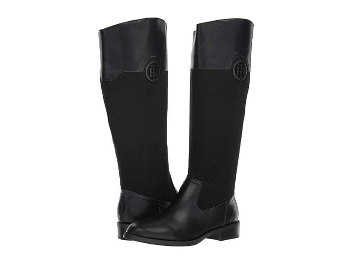 Tommy Hilfiger Idele (black Multi Fabric) Women's Shoes
