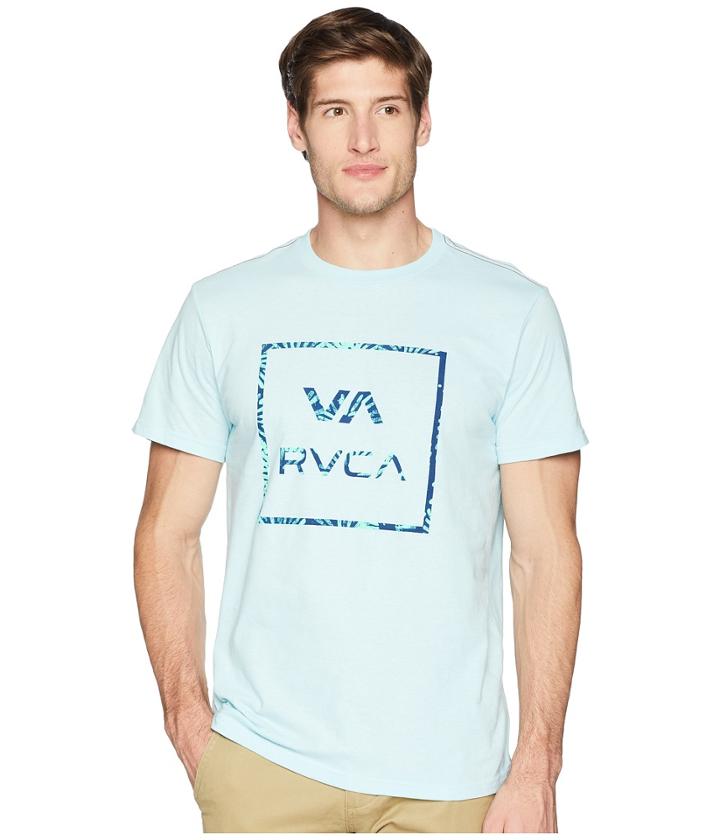 Rvca Va Fill Up Short Sleeve (cosmos) Men's Clothing