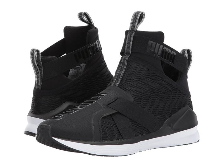 Puma Fierce Strap Swirl (puma Black/puma White) Women's Shoes