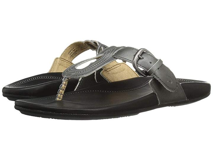 Olukai Lanakila (pewter/black) Women's Shoes