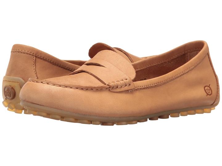 Born Malena (tan Full Grain) Women's Flat Shoes