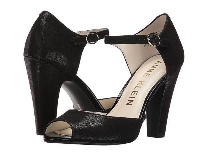 Anne Klein Henrika (black Fabric) Women's Shoes