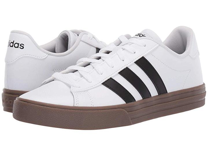 Adidas Daily 2.0 (footwear White/core Black/gum 5) Men's Skate Shoes