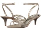 Nine West Lastage (silver Fabric) Women's Shoes