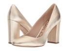 Sam Edelman Stillson (molten Gold Soft Metallic Sheep Leather) Women's Shoes