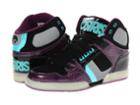 Osiris Nyc83 (black/purple/sea) Men's Skate Shoes