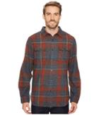 The North Face Long Sleeve Arroyo Flannel Shirt (asphalt Grey Plaid) Men's Long Sleeve Button Up