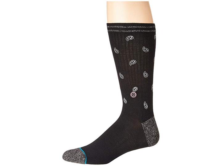 Stance Emerge (black) Men's Crew Cut Socks Shoes