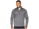 Nike Thermal Top Long Sleeve 1/4 Zip (charcoal Heather/black) Men's Clothing